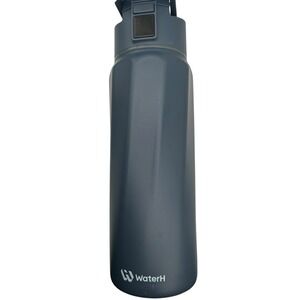 WaterH Boost Series 3 Smart Water Bottle 32oz Blue Hydration Tracker Tested